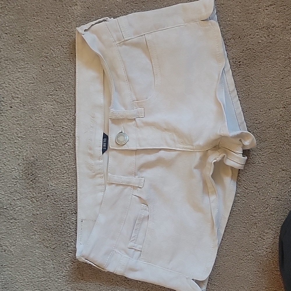 White shorts